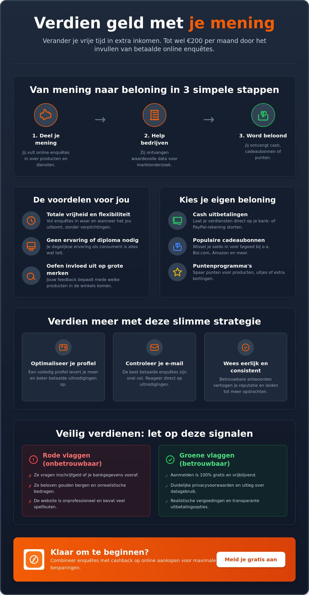 Betaalde enquêtes invullen thuis: de ultieme gids voor extra inkomen in 2026