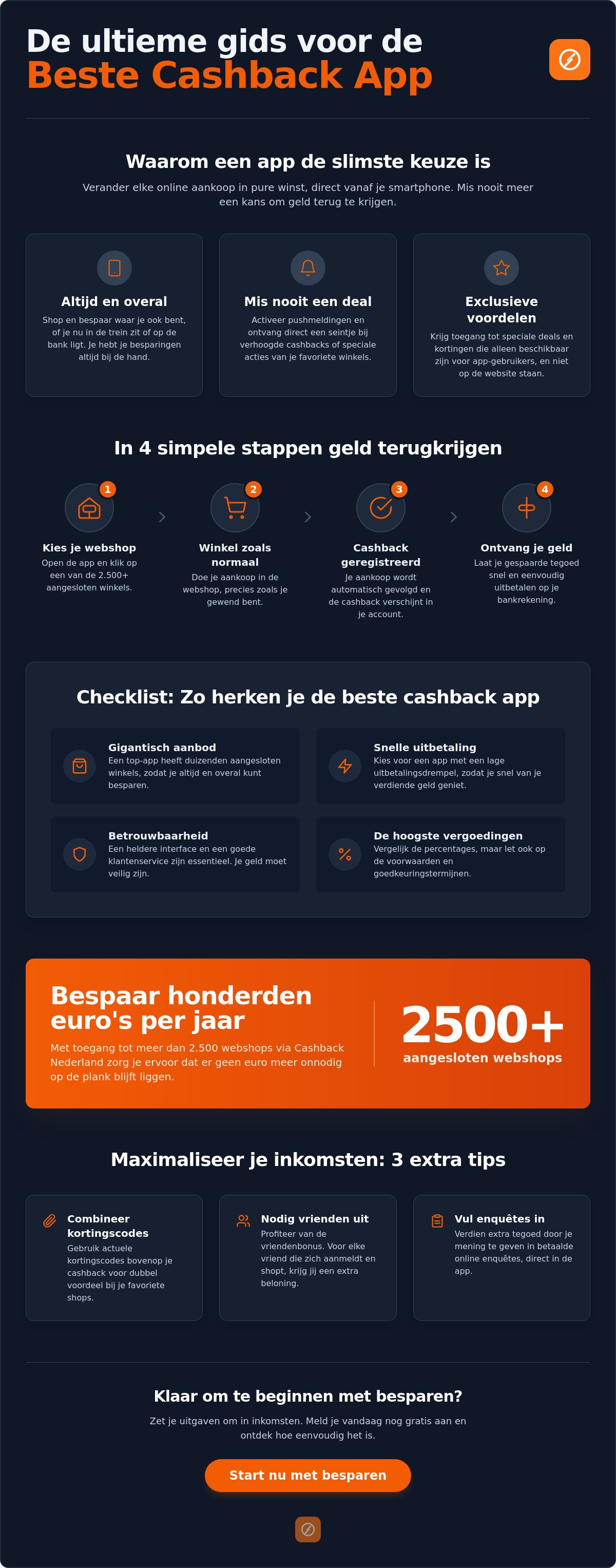 De beste cashback app in Nederland: bespaar moeiteloos op al je aankopen in 2026
